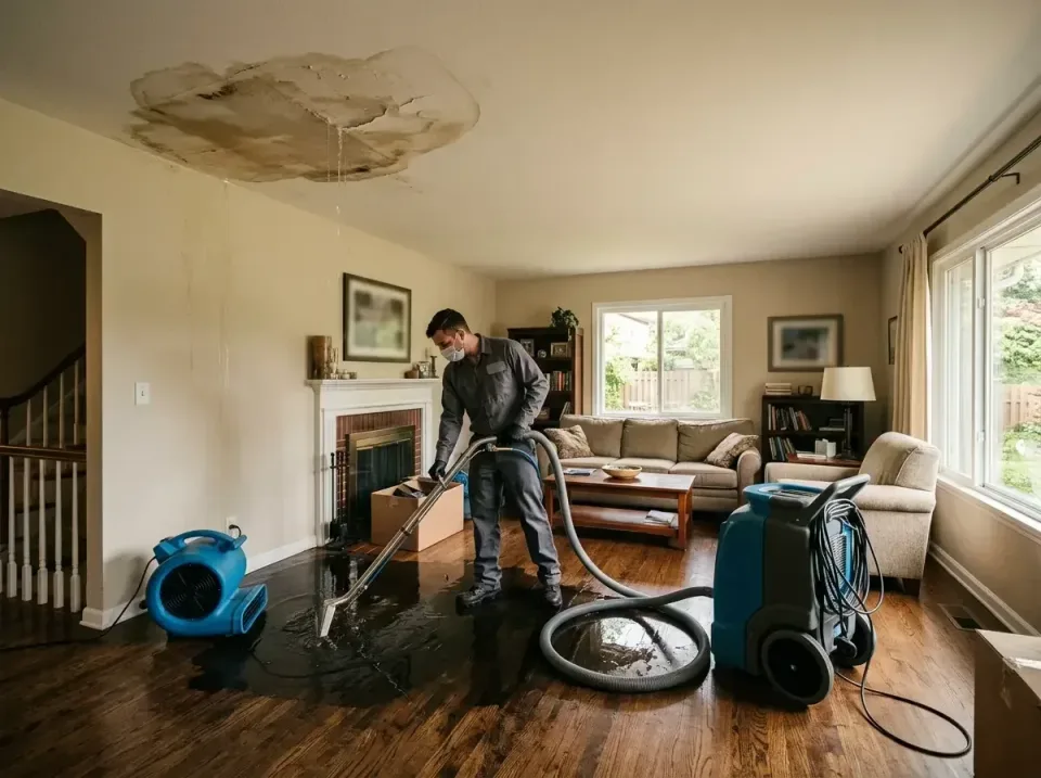 attic-pipe-burst-ceiling-drip-008 — frequently asked questions, Water Damage Restoration & Carpet Care in Wayne, NE